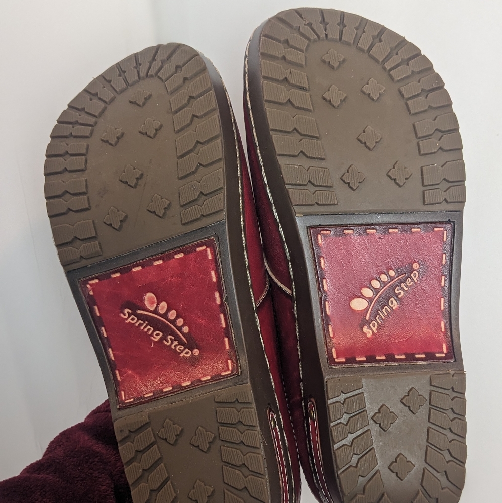 Spring step Winsome leather clogs - Picture 14 of 16